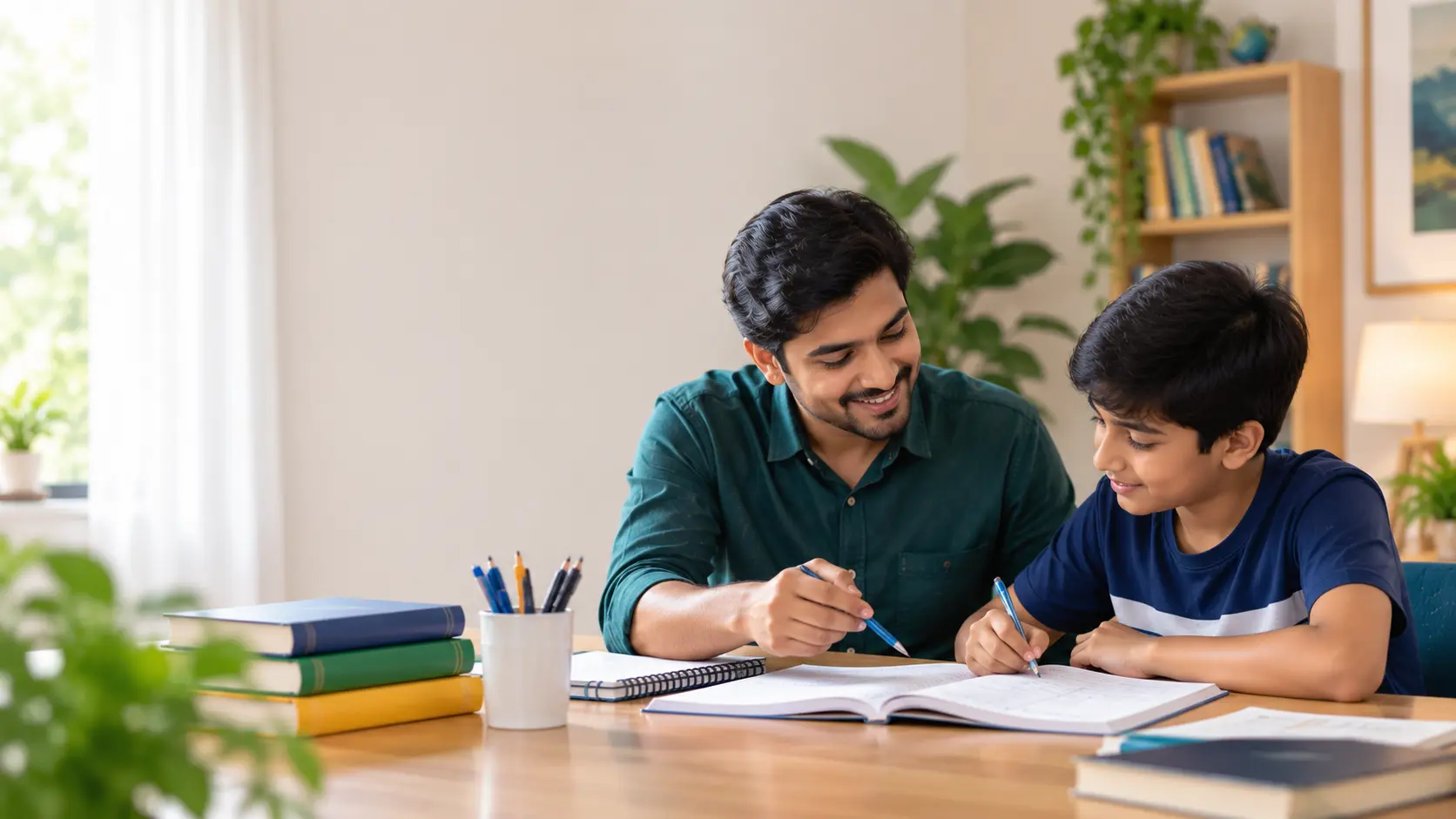 Illustration representing teaching and tutoring