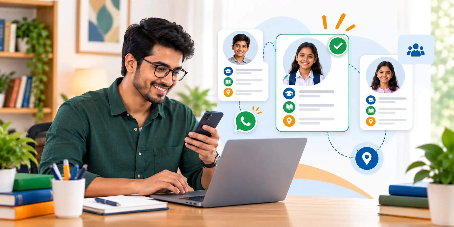 Get Verified Tutor Profiles - Tutor receives student leads